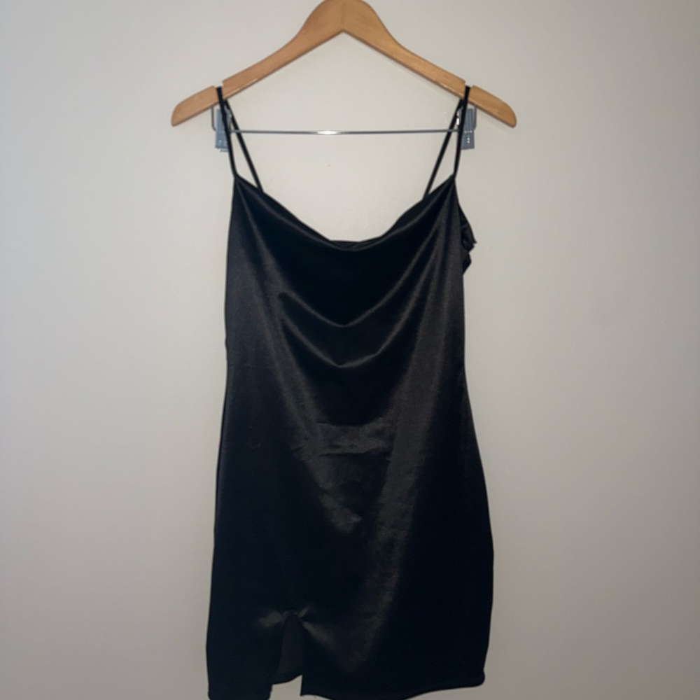 Elegant Black Mini Dress